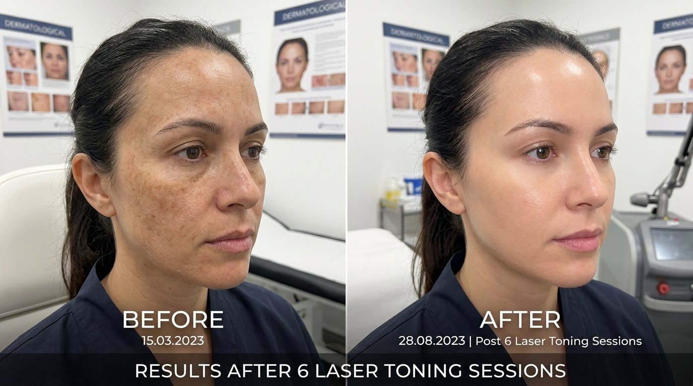 Laser Toning Result